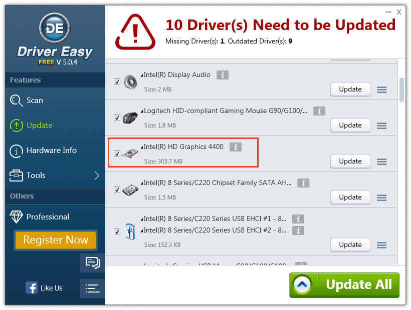 neximage 10 driver update