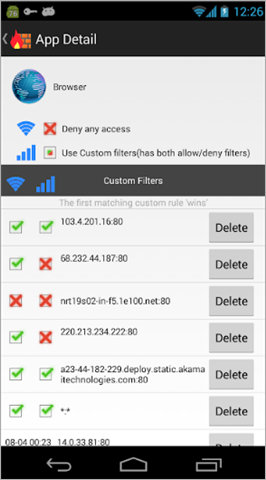 android phone firewall